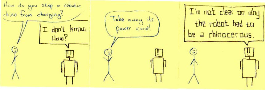 Robot & Human &mdash; comic for Sunday, 1 July 2012